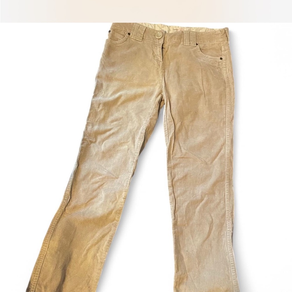 Tan Play Up Etam Corduroy Pants in size 10 (UK 14)